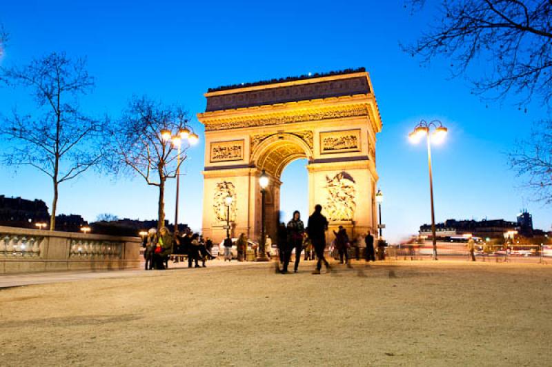 Arco de Triunfo, Paris, Francia, Europa Occidental