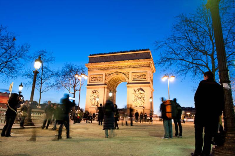 Arco de Triunfo, Paris, Francia, Europa Occidental