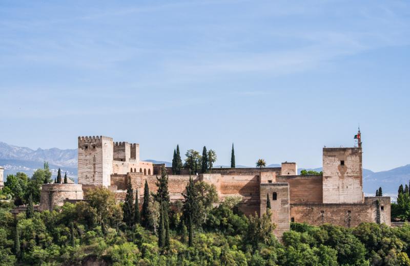 La Alcazaba, Granada, Andalucia, España, Europa