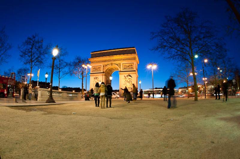 Arco de Triunfo, Paris, Francia, Europa Occidental