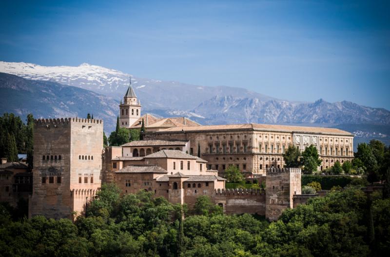 La Alcazaba, Granada, Andalucia, España, Europa