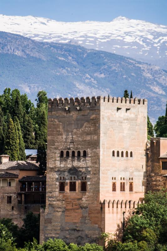 La Alcazaba, Granada, Andalucia, España, Europa