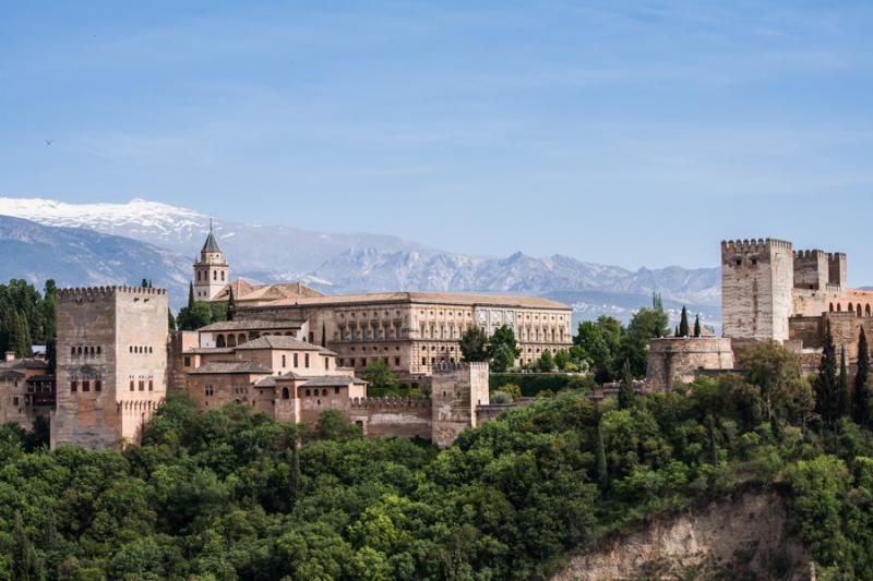 La Alcazaba, Granada, Andalucia, España, Europa