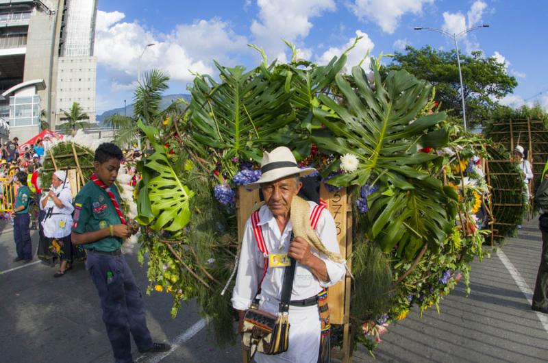 Desfile de Silleteros, Feria de las Flores, Medell...