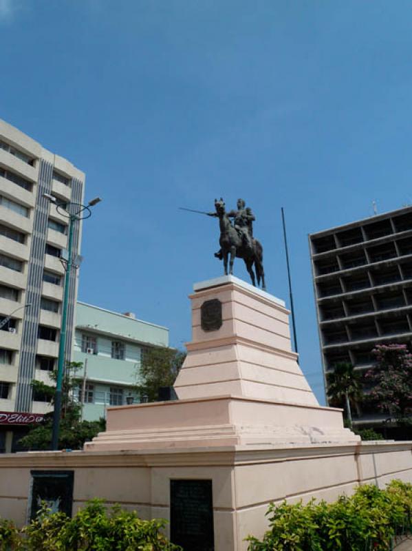 Paseo de Bolivar, Barranquilla, Atlantico, Colombi...