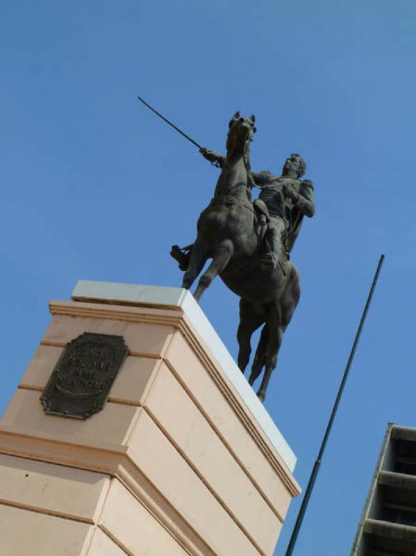 Paseo de Bolivar, Barranquilla, Atlantico, Colombi...