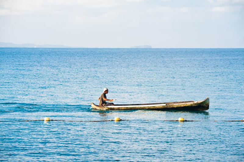 Pescador en el Mar