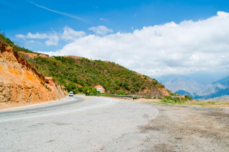 Via Pescadero, Cañon del Chicamocha, Santander, B...