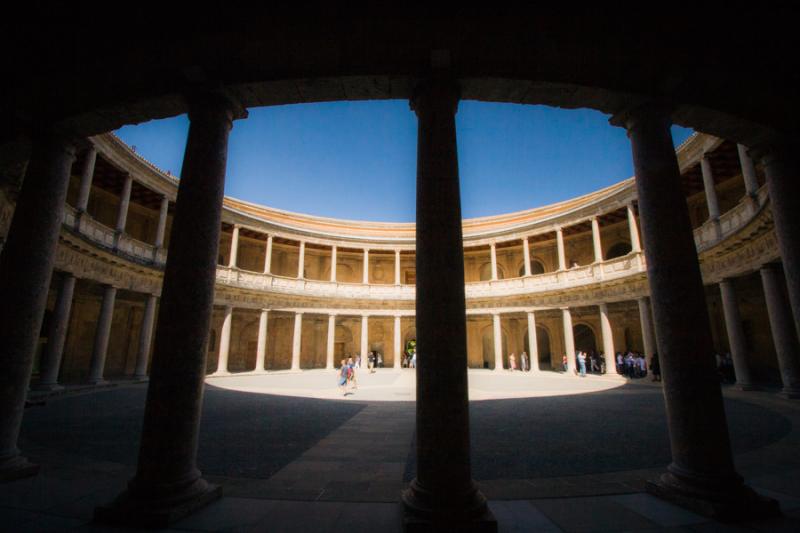 Palacio de Carlos V, Granada, Andalucia, España, ...