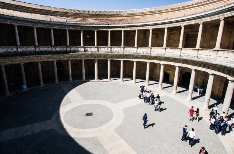 Palacio de Carlos V, Granada, Andalucia, España, ...