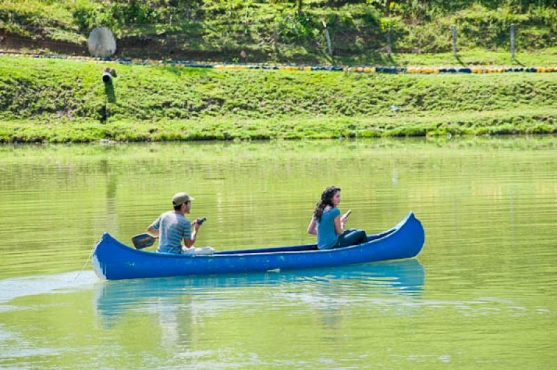 Pareja en Canoa, Eje Cafetero, Quindio, Armenia, C...