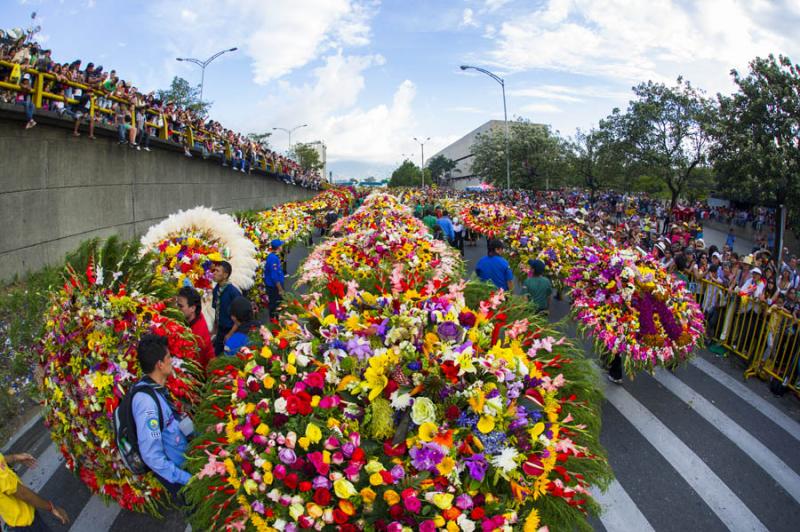 Desfile de Silleteros, Feria de las Flores, Medell...