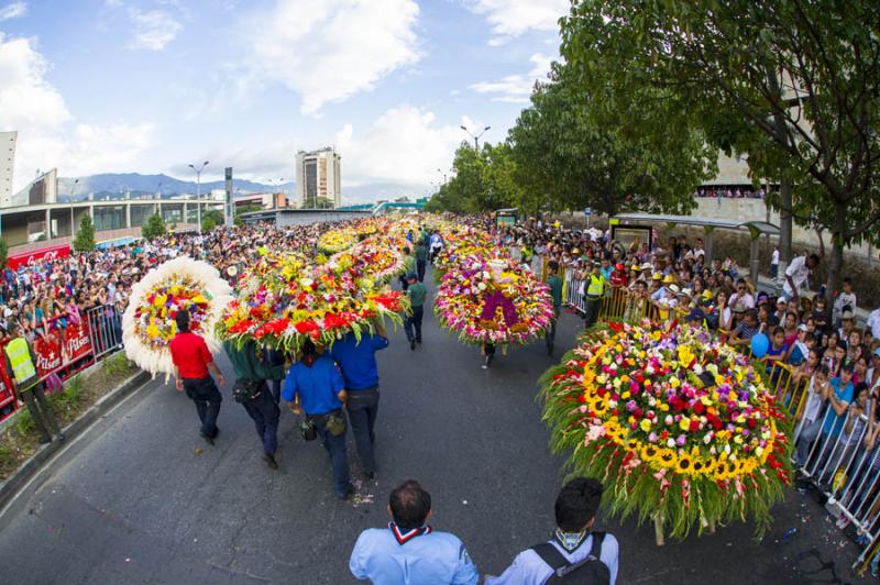 Desfile de Silleteros, Feria de las Flores, Medell...