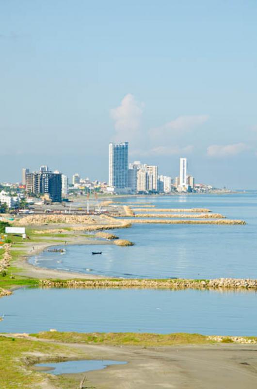 Panoramica de la Ciudad de Cartagena, Bolivar, Col...