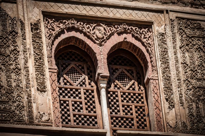 Detalle Arquitectonico del Palacio de Carlos V, Gr...