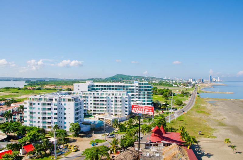 Panoramica de la Ciudad de Cartagena, Bolivar, Col...