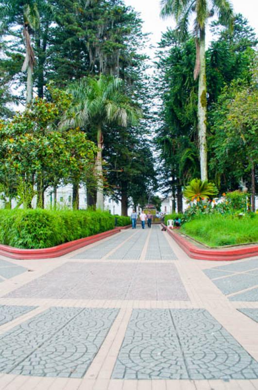 Parque Caldas, Popayan, Cauca, Colombia