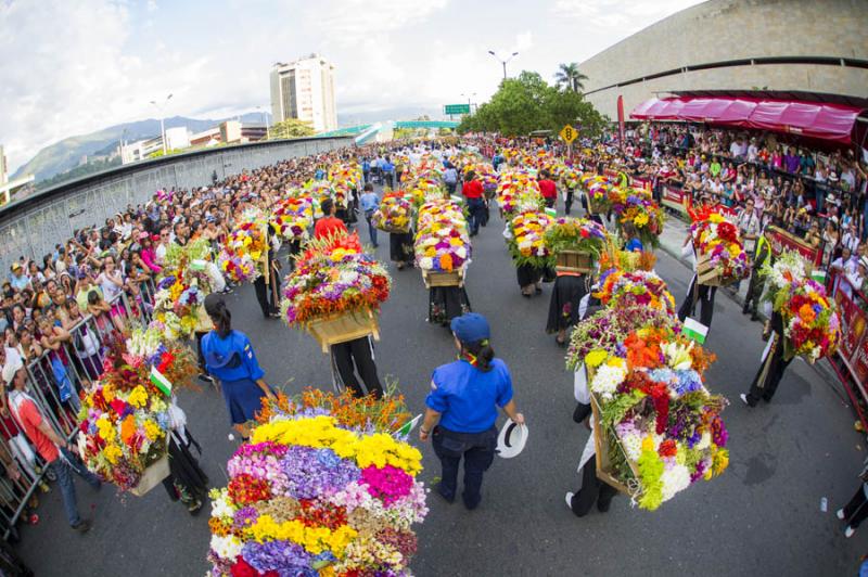 Desfile de Silleteros, Feria de las Flores, Medell...