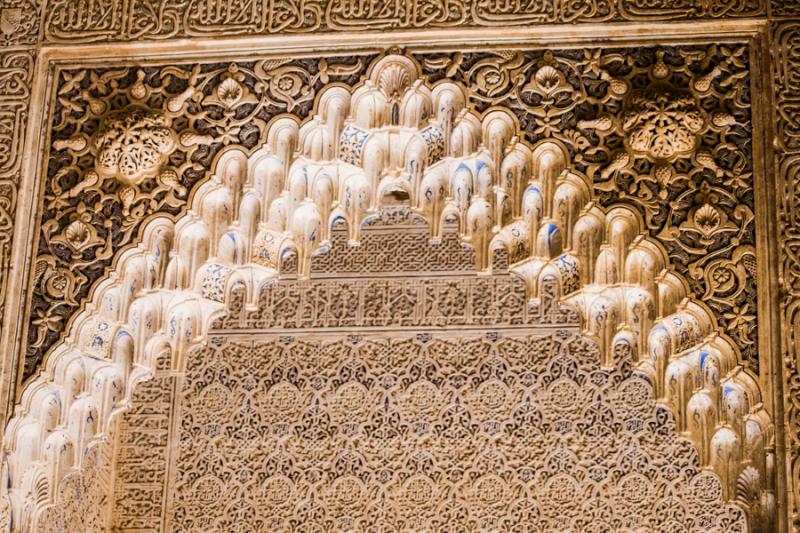 Detalle Arquitectonico del Palacio de Carlos V, Gr...