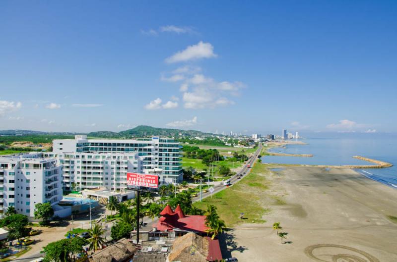 Panoramica de la Ciudad de Cartagena, Bolivar, Col...