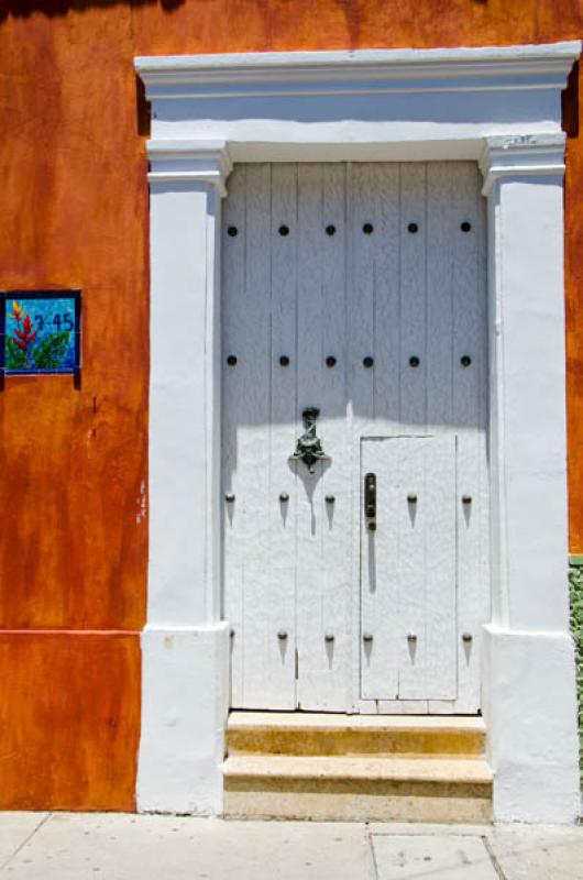 Puerta Colonial, Cartagena, Bolivar, Colombia