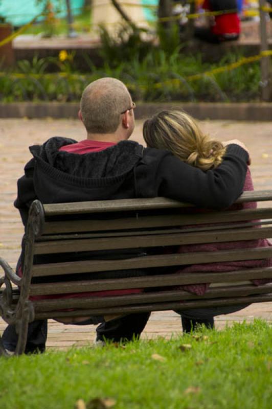 Pareja en el Parque