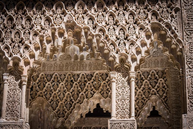 Detalle Arquitectonico del Palacio de Carlos V, Gr...