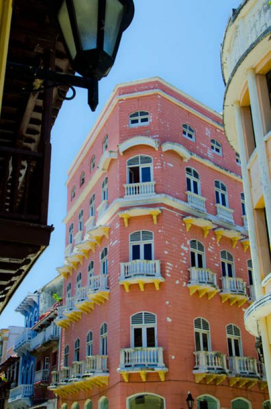 Arquitectura Colonial, Cartagena, Bolivar, Colombi...