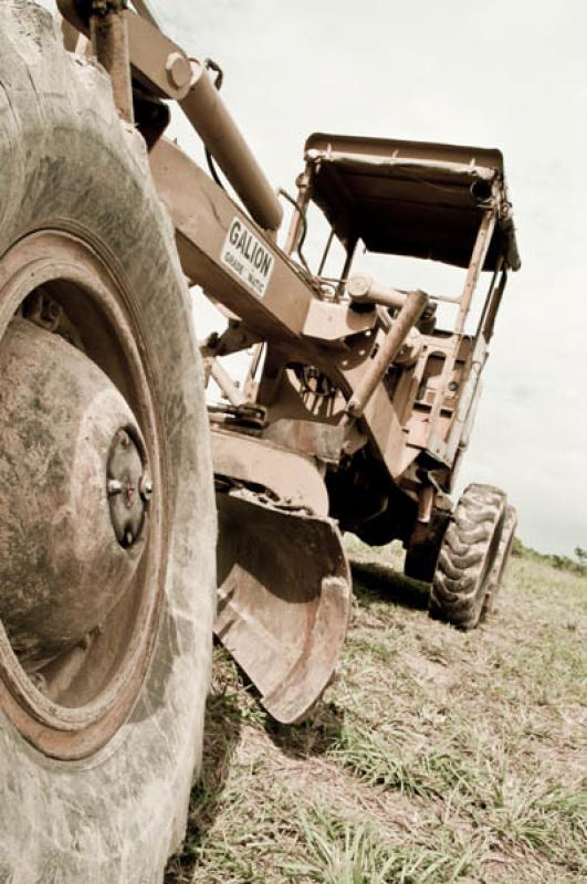 Tractor en el Campo