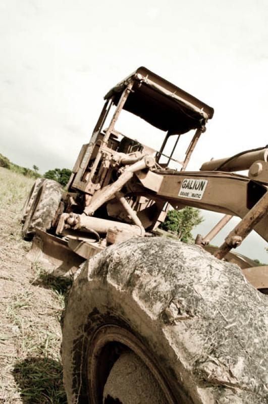 Tractor en el Campo