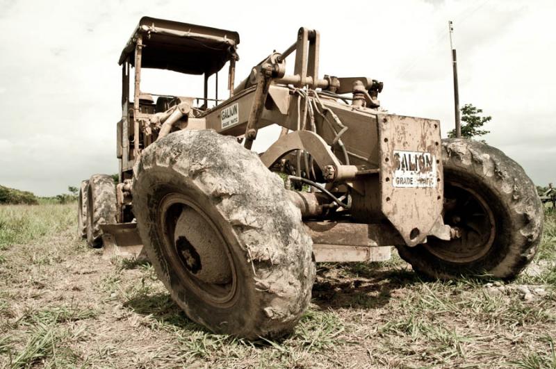 Tractor en el Campo