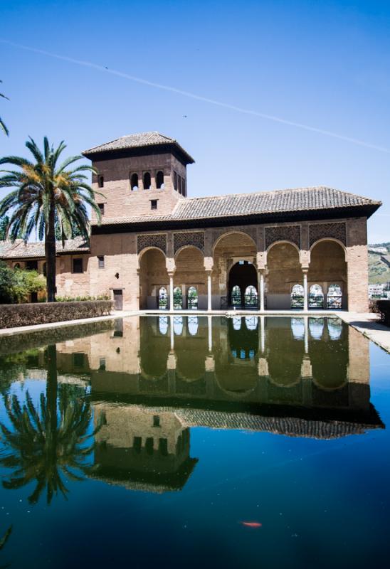 Torre de las Damas de Alhambra, Granada, Andalucia...