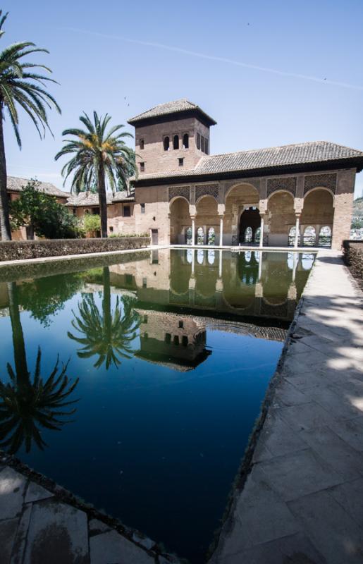 Torre de las Damas de Alhambra, Granada, Andalucia...