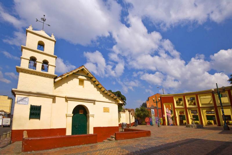 Iglesia Chorro de Quevedo, La Candelaria, Bogota, ...