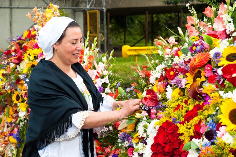 Desfile de Silleteros, Feria de las Flores, Medell...