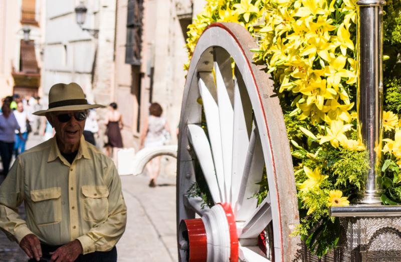 Hombre en Carrera del Darro, Granada, Andalucia, E...