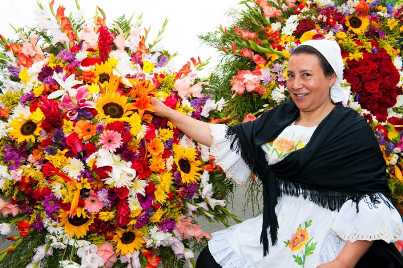 Desfile de Silleteros, Feria de las Flores, Medell...