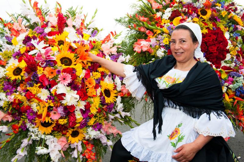 Desfile de Silleteros, Feria de las Flores, Medell...