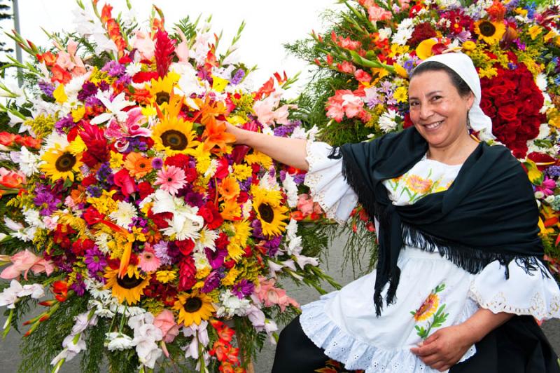 Desfile de Silleteros, Feria de las Flores, Medell...