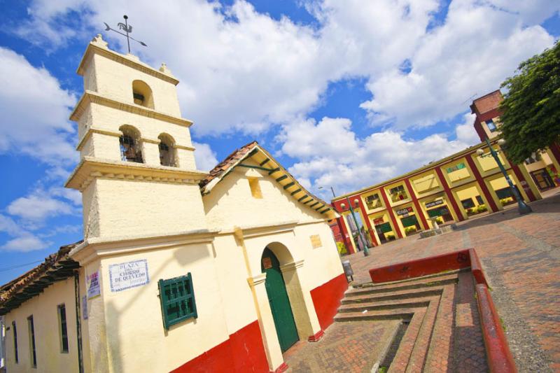 Iglesia Chorro de Quevedo, La Candelaria, Bogota, ...