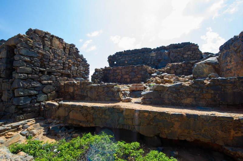 Bushiribana Gold Mine Ruins, Aruba, Oranjestad, An...