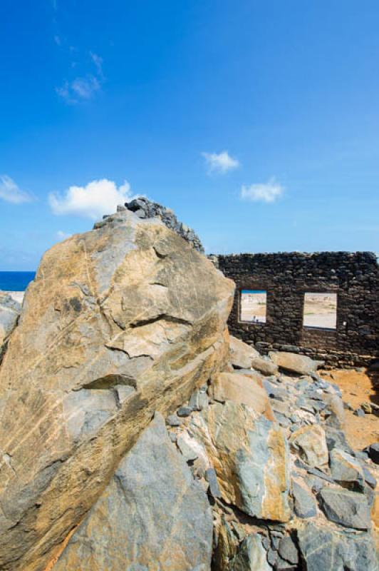 Bushiribana Gold Mine Ruins, Aruba, Oranjestad, An...