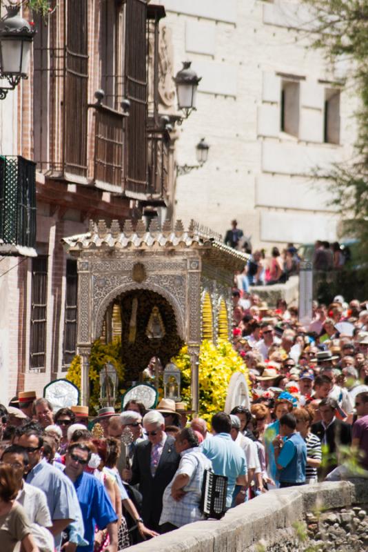 Carrera del Darro, Granada, Andalucia, España, Eu...