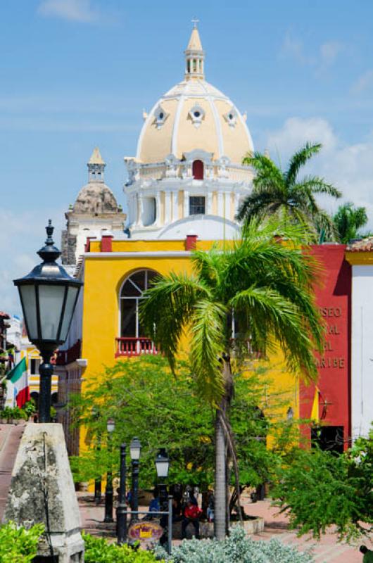 Iglesia y Convento San Pedro Claver, Cartagena, Bo...