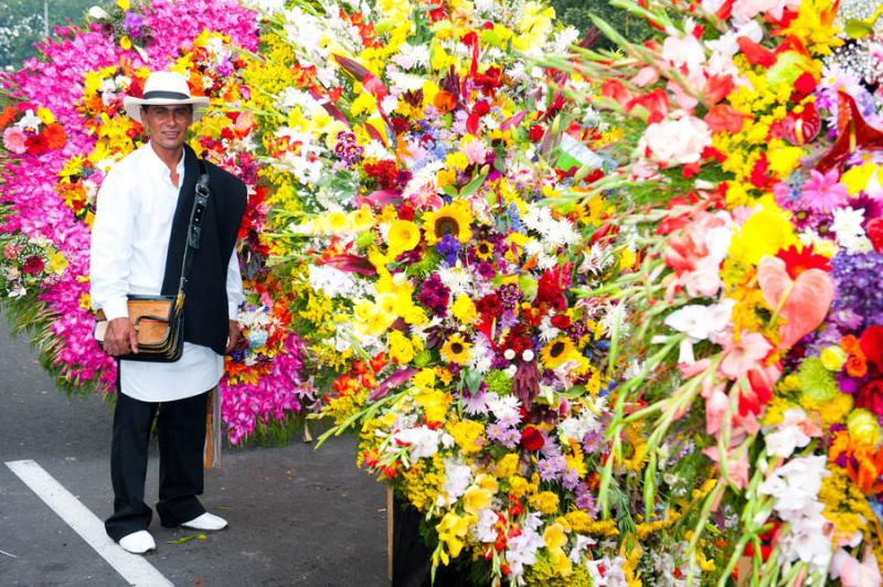 Desfile de Silleteros, Feria de las Flores, Medell...