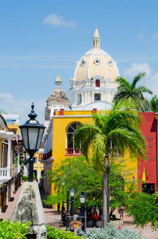 Iglesia y Convento San Pedro Claver, Cartagena, Bo...