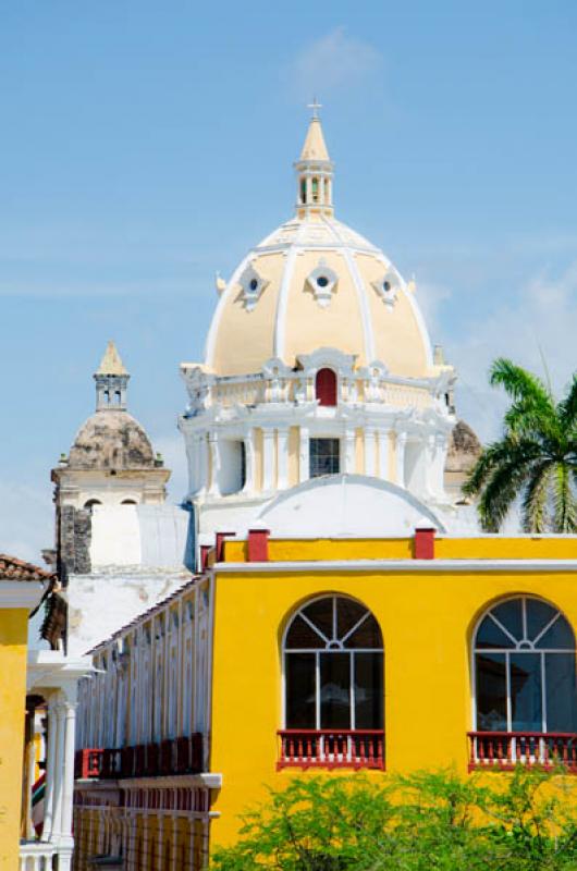 Iglesia y Convento San Pedro Claver, Cartagena, Bo...