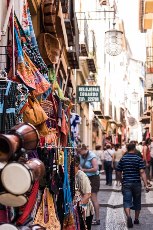 La Alcaiceria, Granada, Andalucia, España, Europa