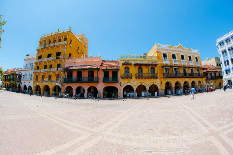 Plaza de los Coches, Cartagena, Bolivar, Colombia