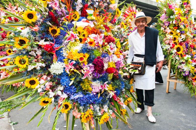 Desfile de Silleteros, Feria de las Flores, Medell...